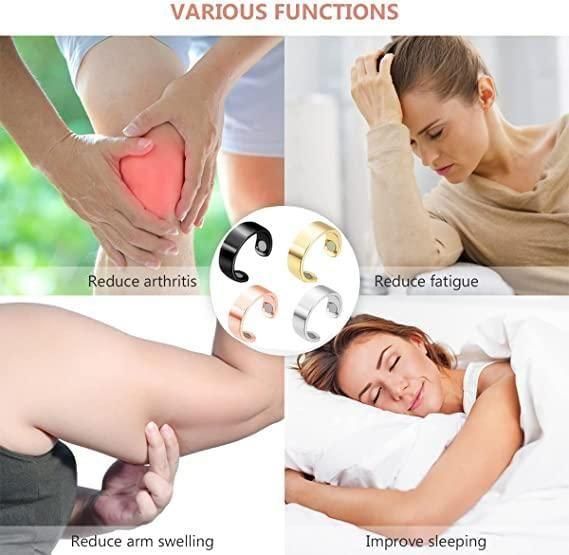 1 Pcs Lymphatic Drainage Therapeutic Magnetic Ring for Men and Women